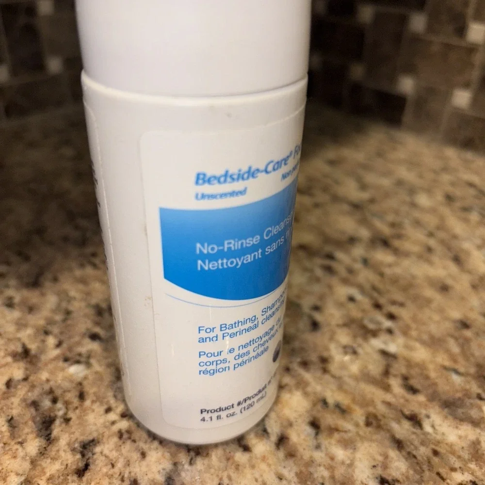 Coloplast Bedside-Care Foam,‎ No Rinse Cleanser, Unscented, 4.1oz, 67147, each